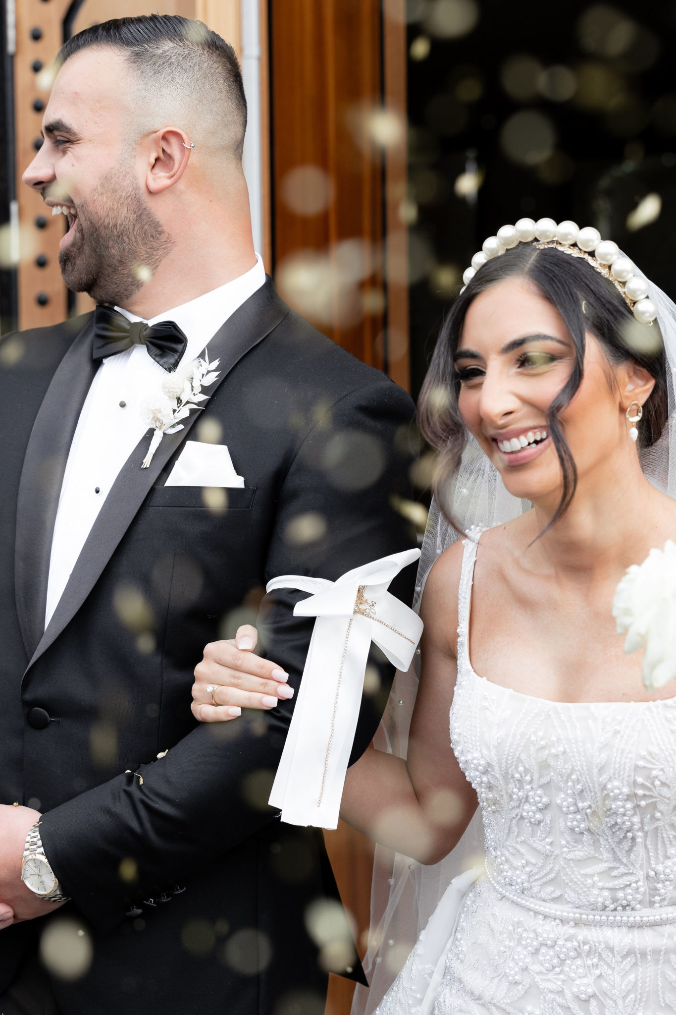 This Bride Rocked a Super Glam & Sexy Bridal Gown - Wedded Wonderland