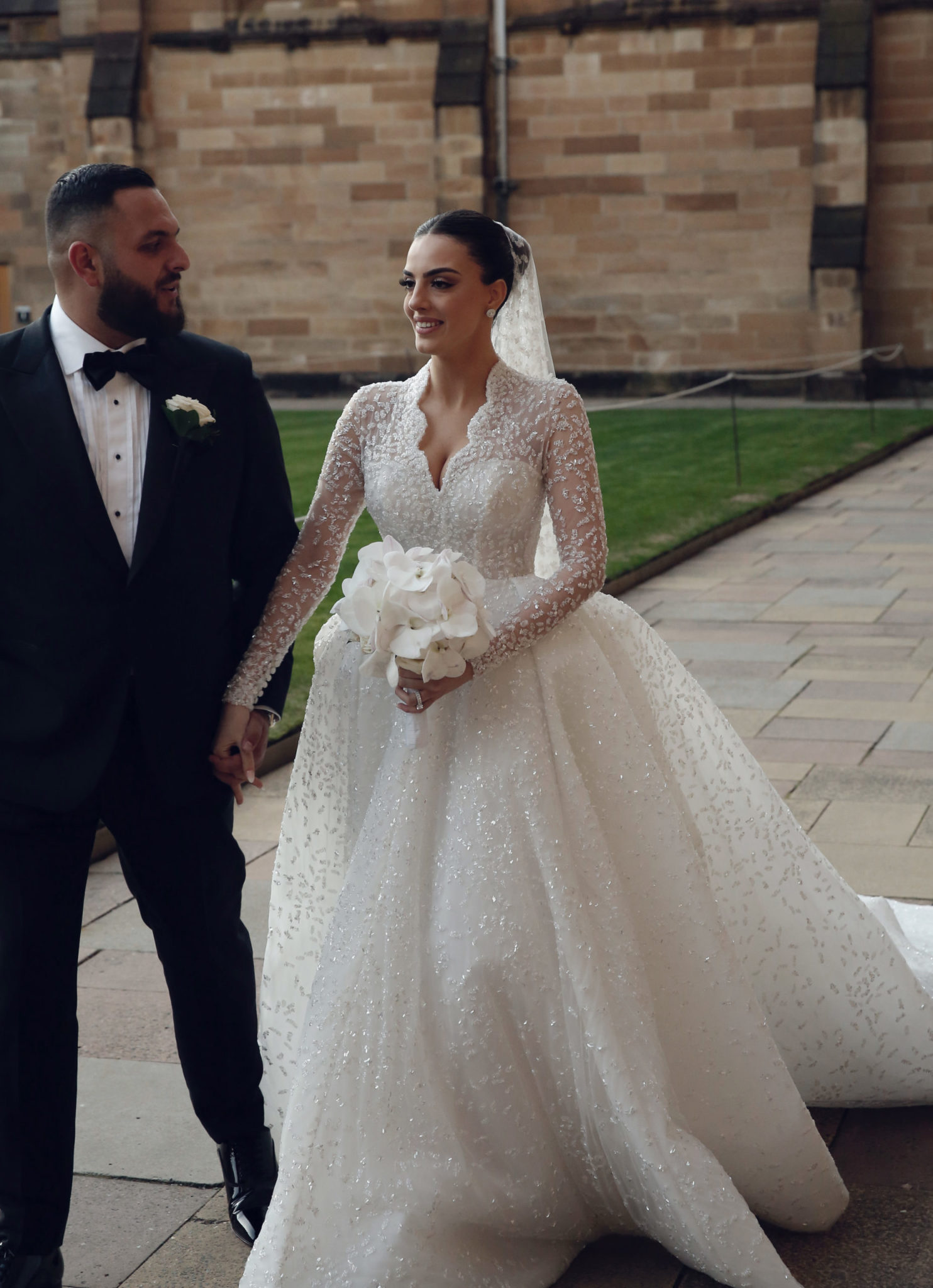 This Bride's Dress Was Inspired By Kate Middleton - Wedded Wonderland