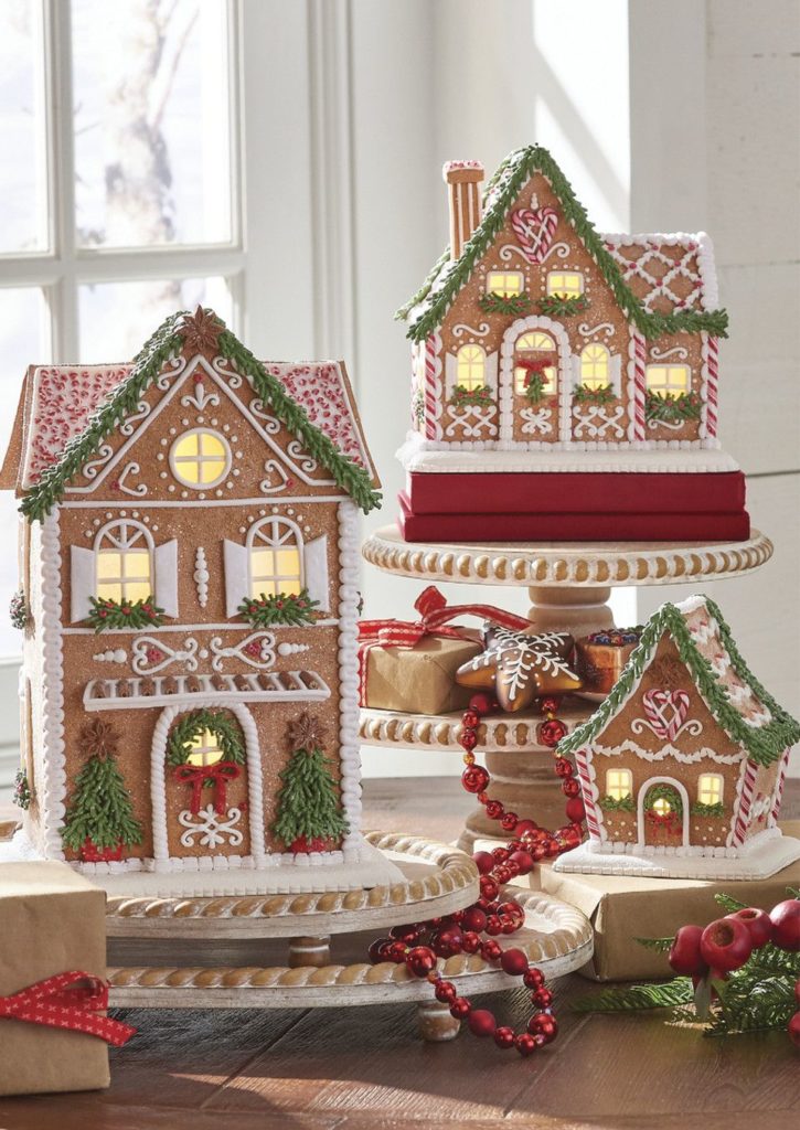 Prepare a gingerbread house competition with intricate decoration as newlyweds