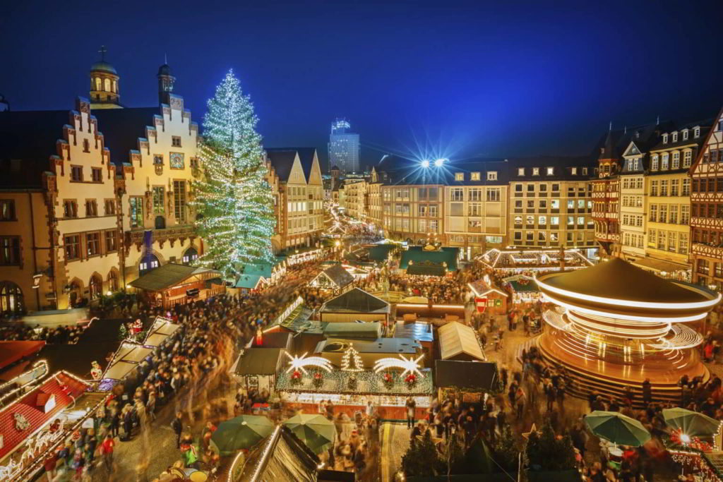 Must-see Christmas market lined with stalls and different activities in France