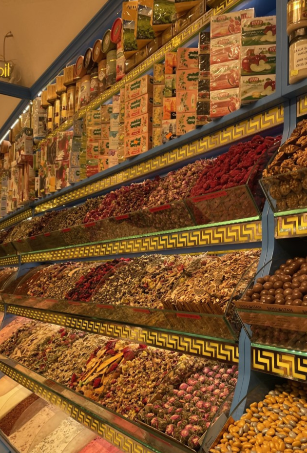 Spices in Turkey's grand bazaar