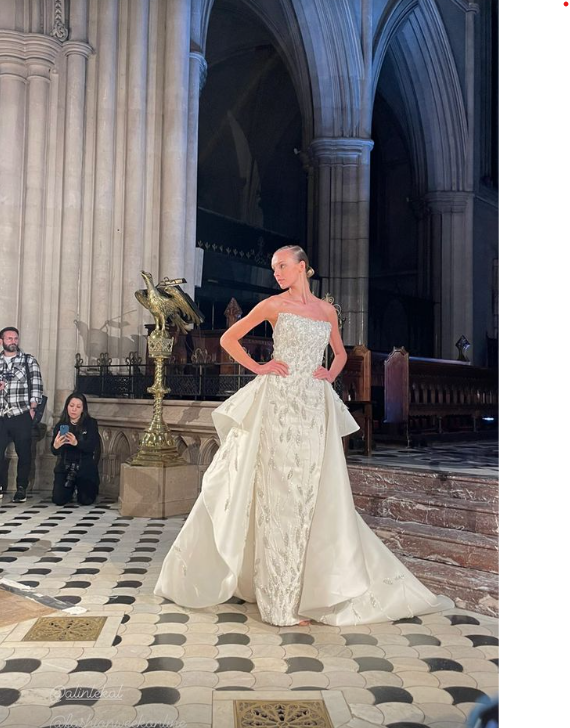 Alin Le' Kal Bridal Look from Paris Fashion Week