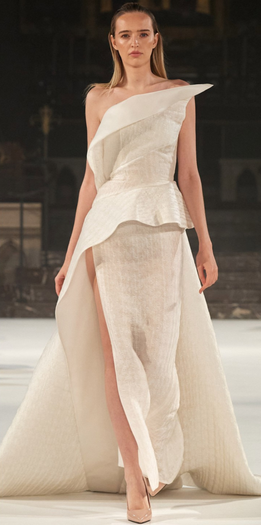 Fovari Bridal Look from Paris Fashion Week 2023