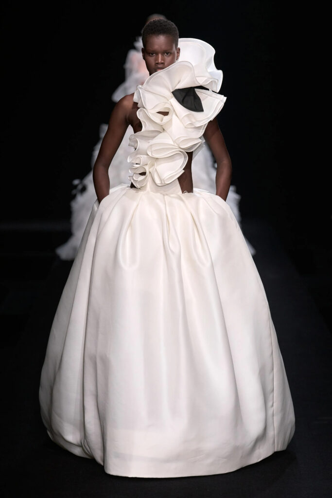 Valentino Bridal Look from Paris Fashion Week 2023.