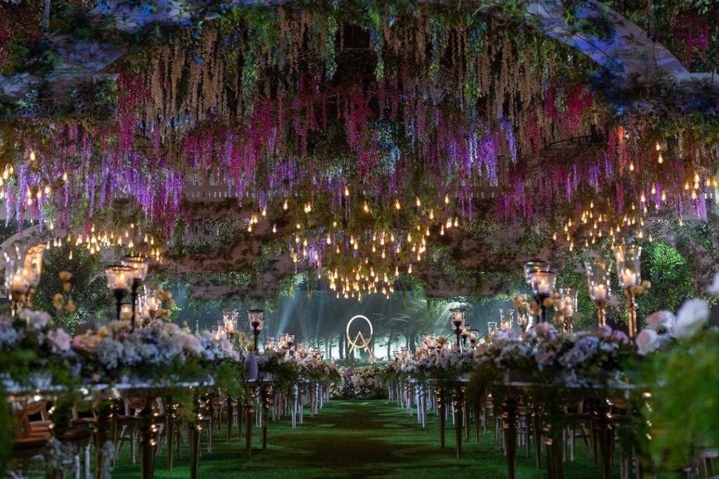 Enchanting and magical garden venue designed by Gideon Hermosa.