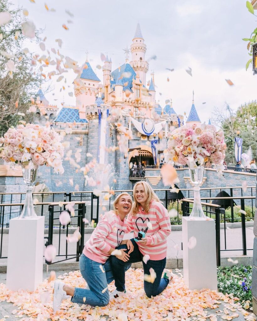 Rebel Wilson gets engaged at Disneyland!