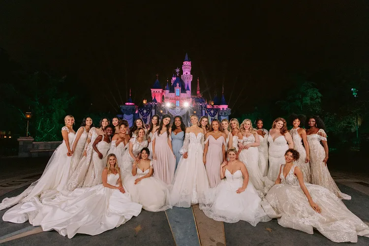 Stunning gowns from the 2023 Disney Fairy Tale Weddings Collection