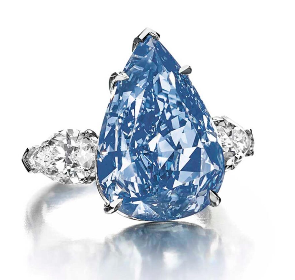 The Winston Blue diamond