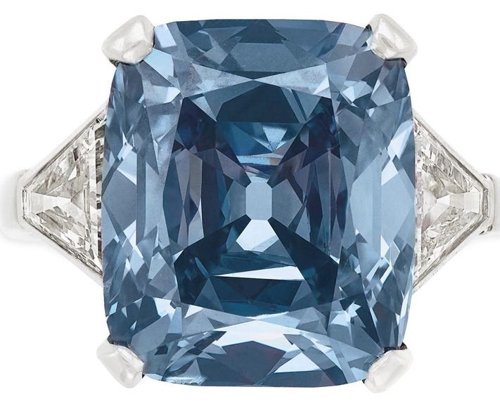 The Bulgari Blue Diamond