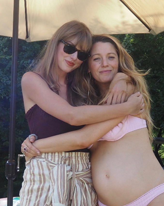 Taylor Swift spends time with Blake Lively who is pregnant with fourth child.
