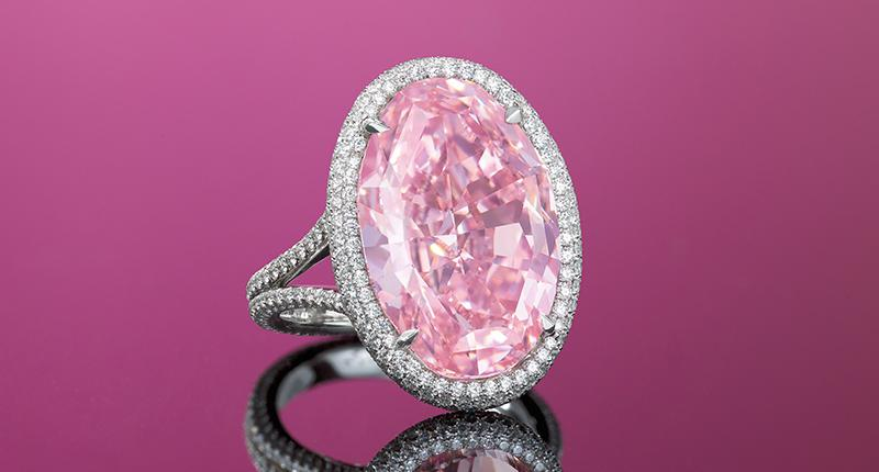 Pink Promise is a stunning and true gym part of the 10 most expensive engagement rings.