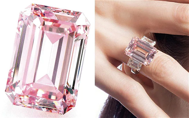 The Perfect Pink engagement ring.