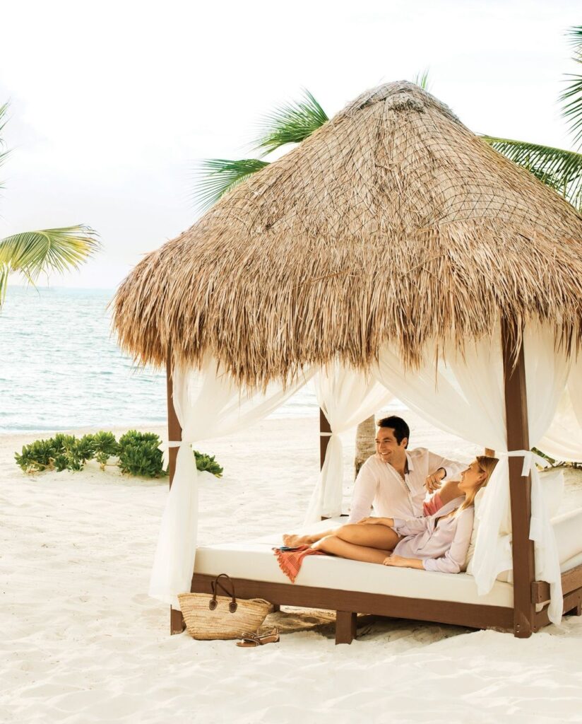 Lay back and relax at Excellence Playa Mujeres for your honeymoon in Cancun, Mexico.