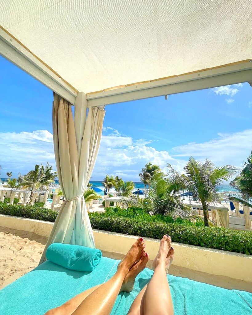 Relax and enjoy the beach for your honeymoon at Live Aqua Beach Resort Cancun.