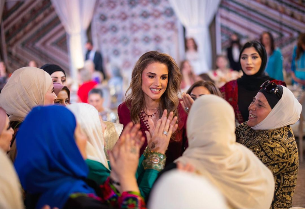 Queen Rania at Iman's Henna night