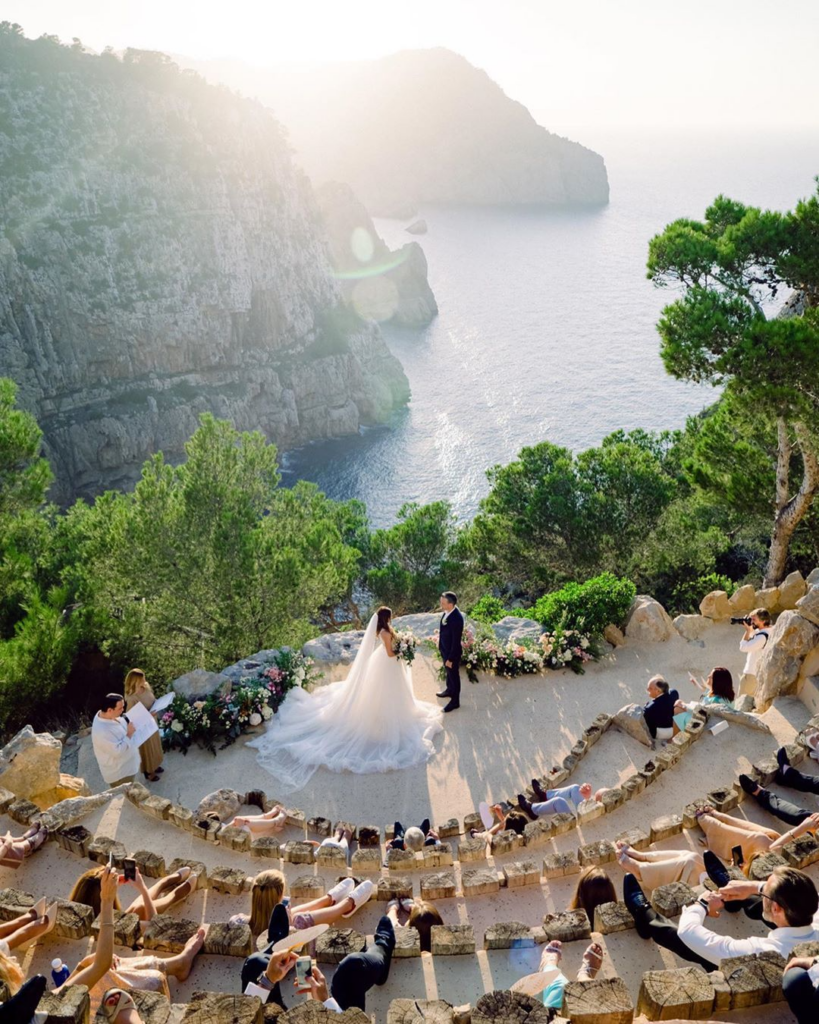 Destination weddings are becoming more popular.