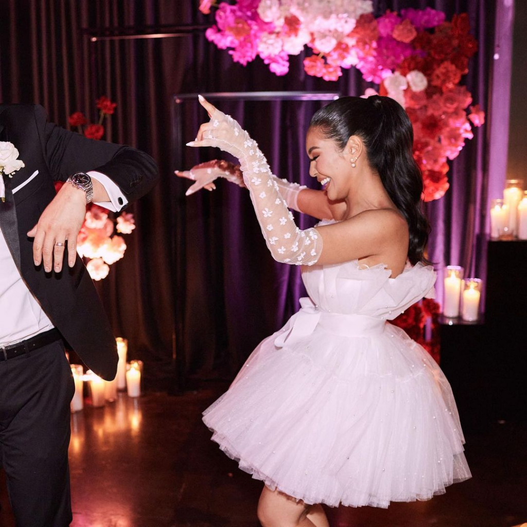 Start off the night with one of these wedding entrance dance songs.