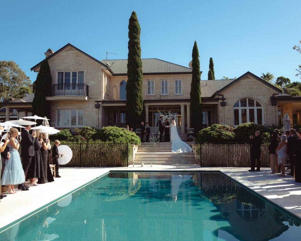 A Chic French Riviera-Style Wedding in Byron Bay