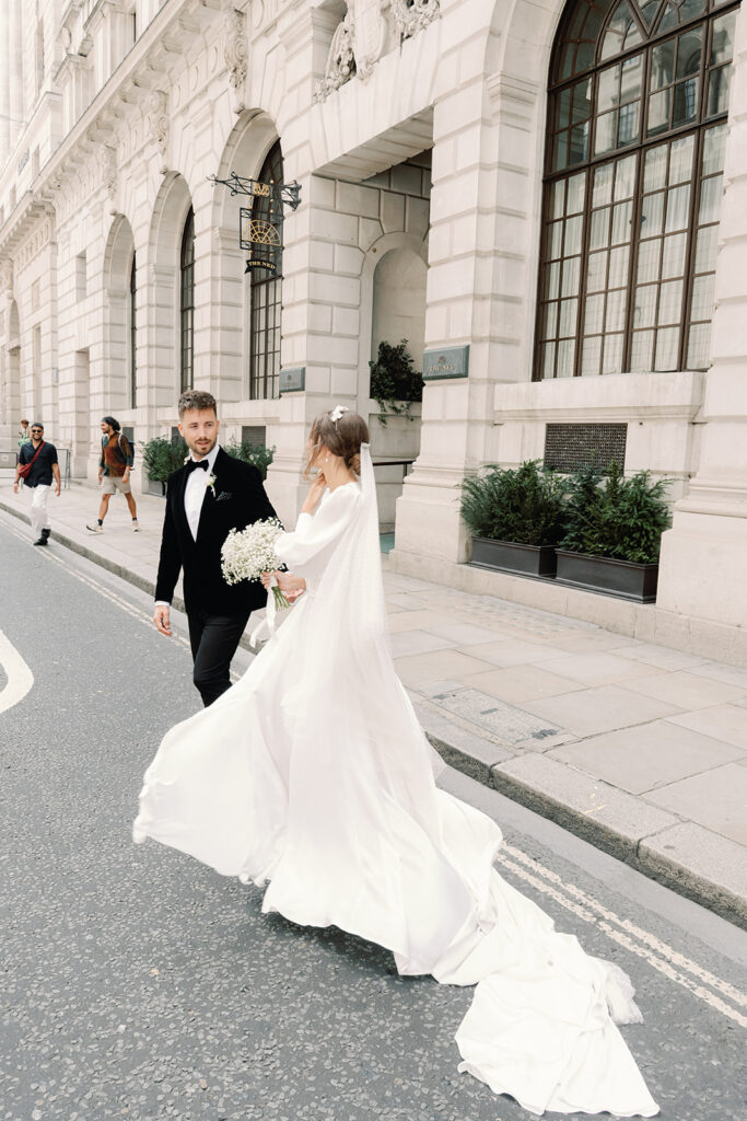 Elegance and Classic Charm Inspired This Couple's Sentimental Wedding in London, England