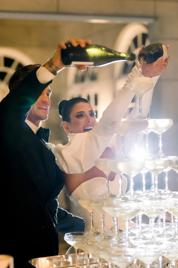 Retro Meets European Luxury In This Couple's Romantic Chateau Wedding in Victoria, Australia