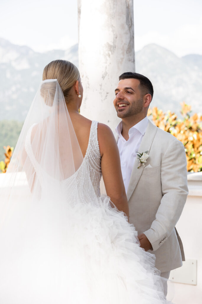 This Italian and Macedonian Couple From Australia Had A Destination Wedding in Ravello, Italy
