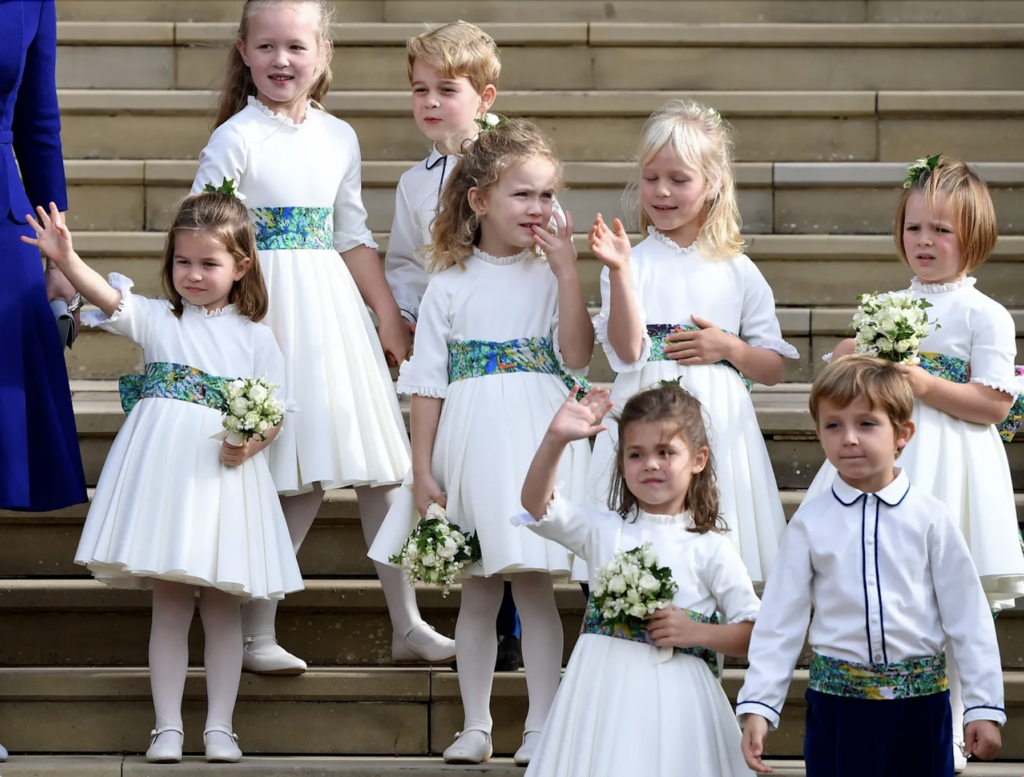 Princess Eugenie and Jack Brooksbank's 5th Anniversary Surprise: Unseen Exclusive Wedding Footage & New Family Portrait Released. Prince George and Princess Charlotte