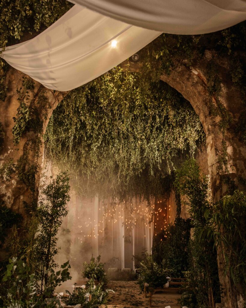 A Lebanese and Palestinian Secret Garden Themed Destination Wedding in Lebanon