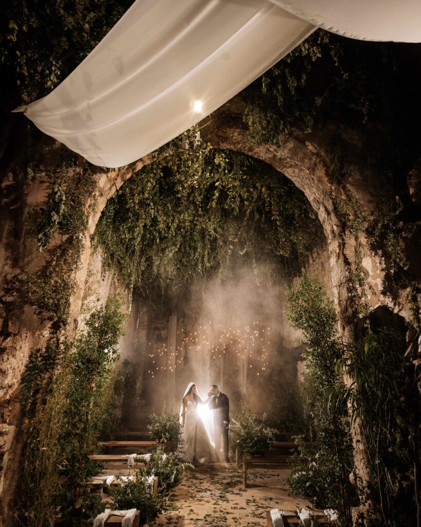 A Lebanese and Palestinian Secret Garden Themed Destination Wedding in Lebanon