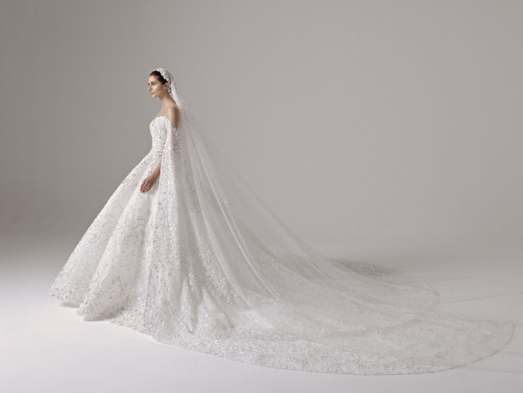 Victoria Swarovski Weds In A Michael Cinco Gown