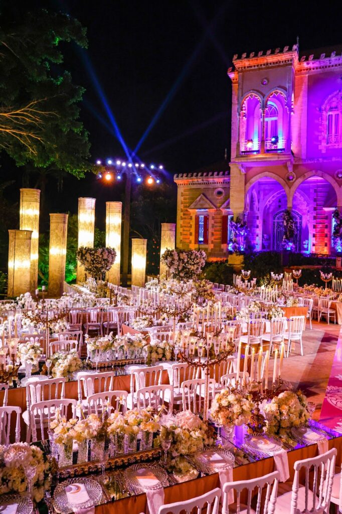 This Syrian Couple Had a French Garden Themed Wedding in Lebanon  