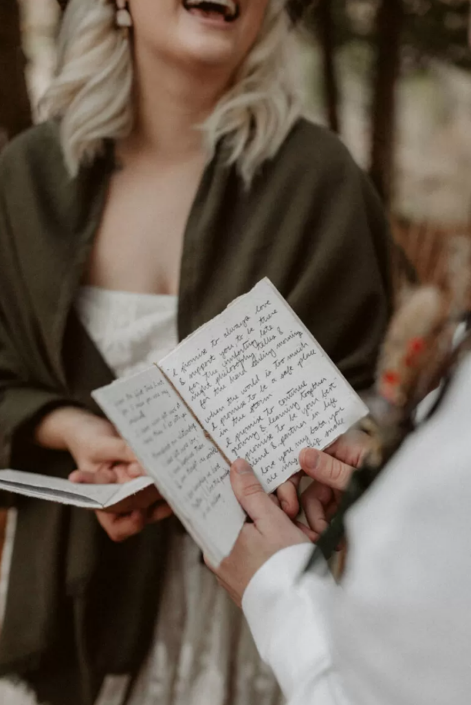 How to Write Wedding Vows in 2024: Bride Edition