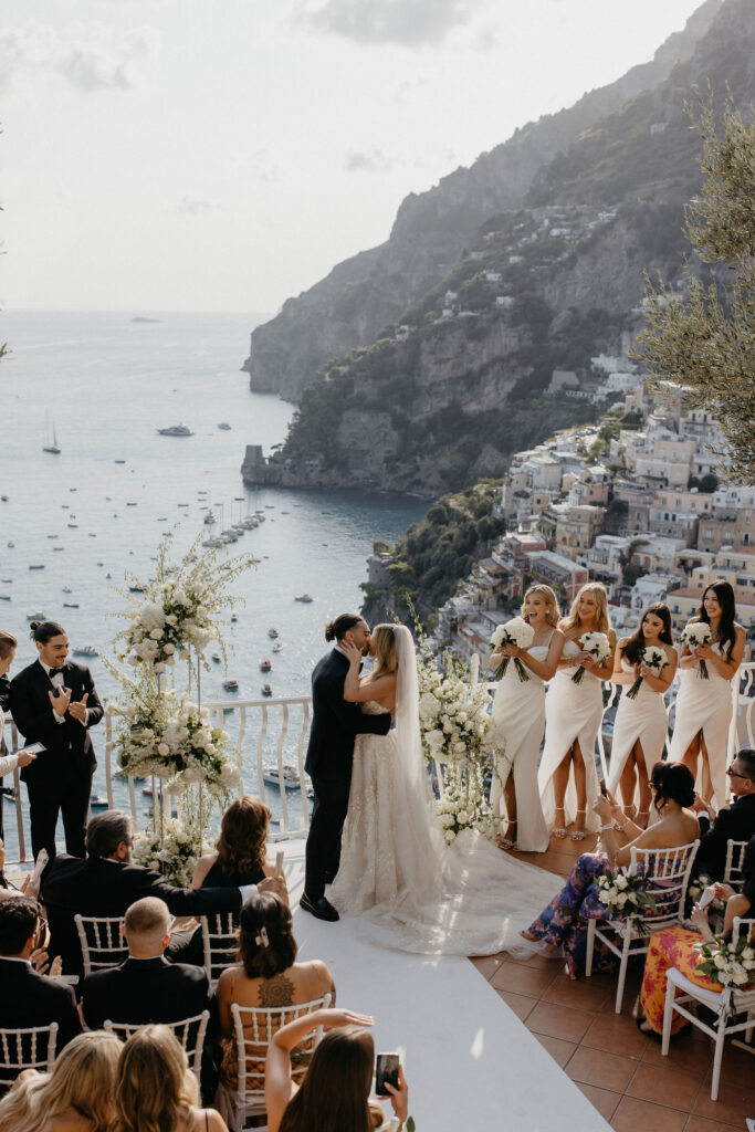 Tiara And Josh Had A Picturesque Destination Wedding In Positano, Italy