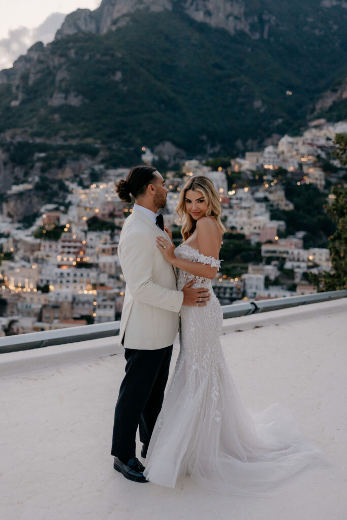 Tiara And Josh Had A Picturesque Destination Wedding In Positano, Italy