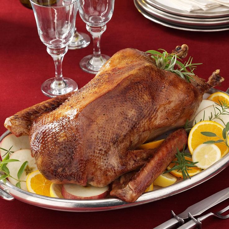 Christmas Dinners Around the World: Germany: Roast Goose and Red Cabbage