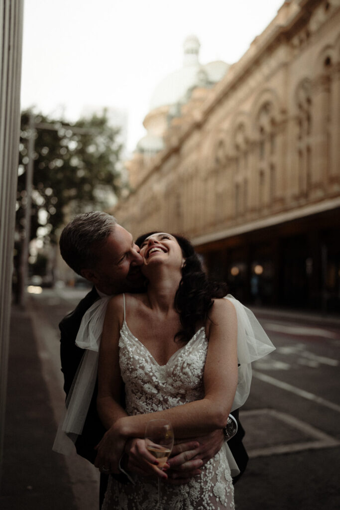 Lucy and Elliot's Urban Editorial Wedding at Reign At The QVB in Sydney, Australia