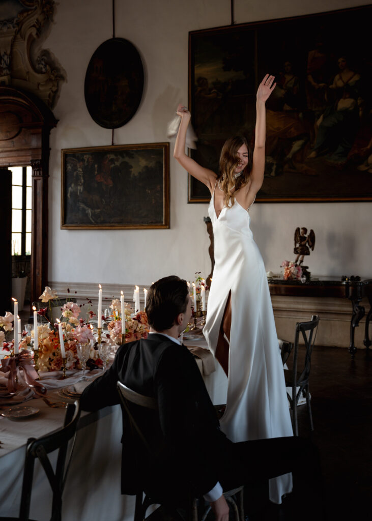 Jolie & Paul's Cinematic Wedding at Villa Labirinto in Italy 