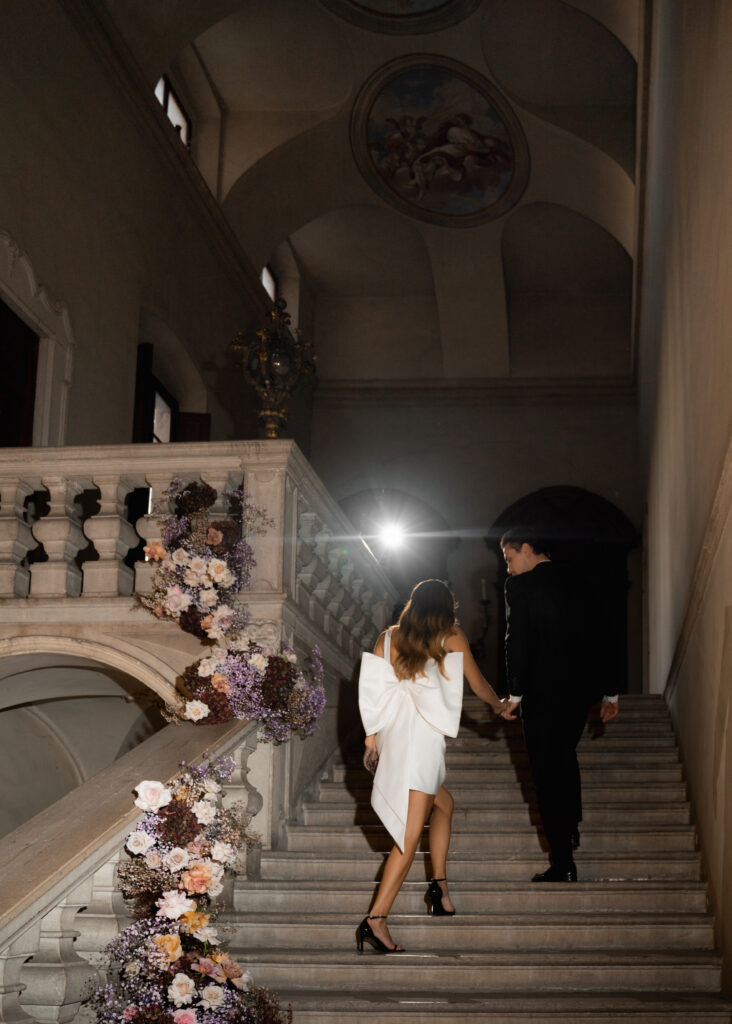 Jolie & Paul's Cinematic Wedding at Villa Labirinto in Italy 
