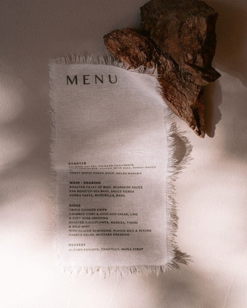 How To Elevate Your Wedding Day With Unique Wedding Menus