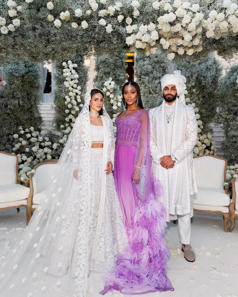 Naomi Campbell Stuns at Umar Kamani's Star-Studded Wedding in the French Riviera