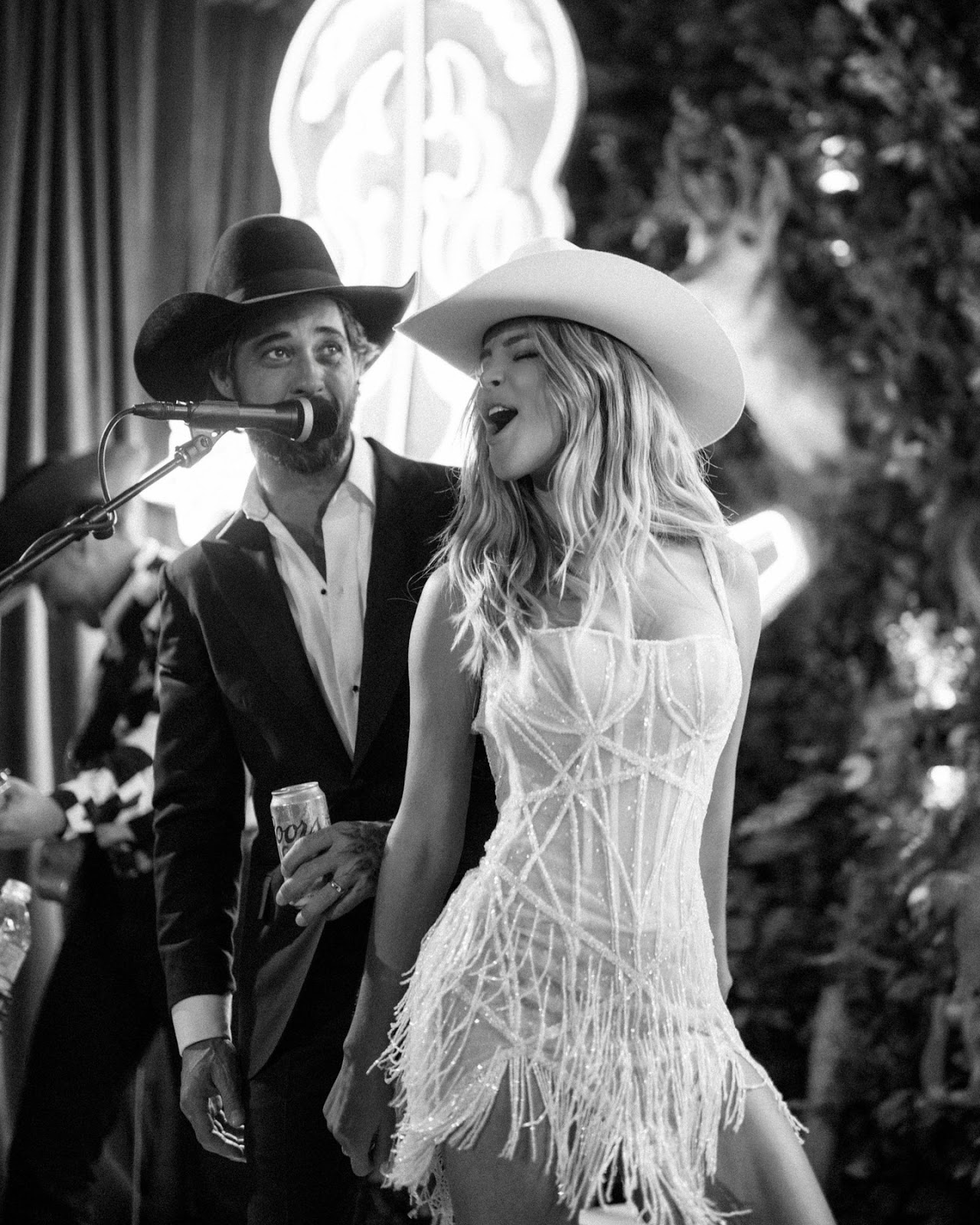 Ryan Bingham and Hassie Harrison’s Cowboy Black-Tie Wedding in Texas 