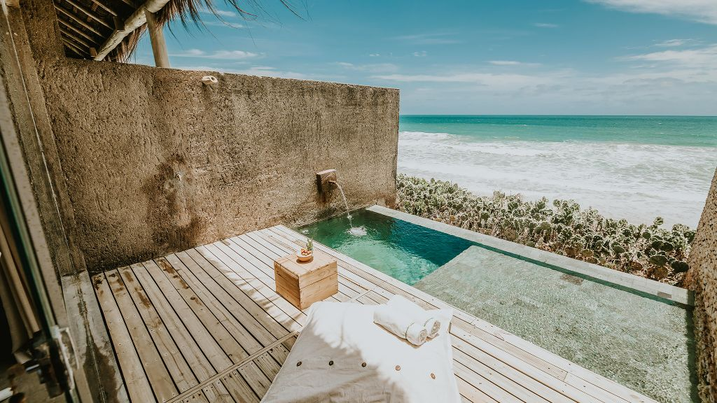 Honeymoon in Brazil - image of beachside bathing experience