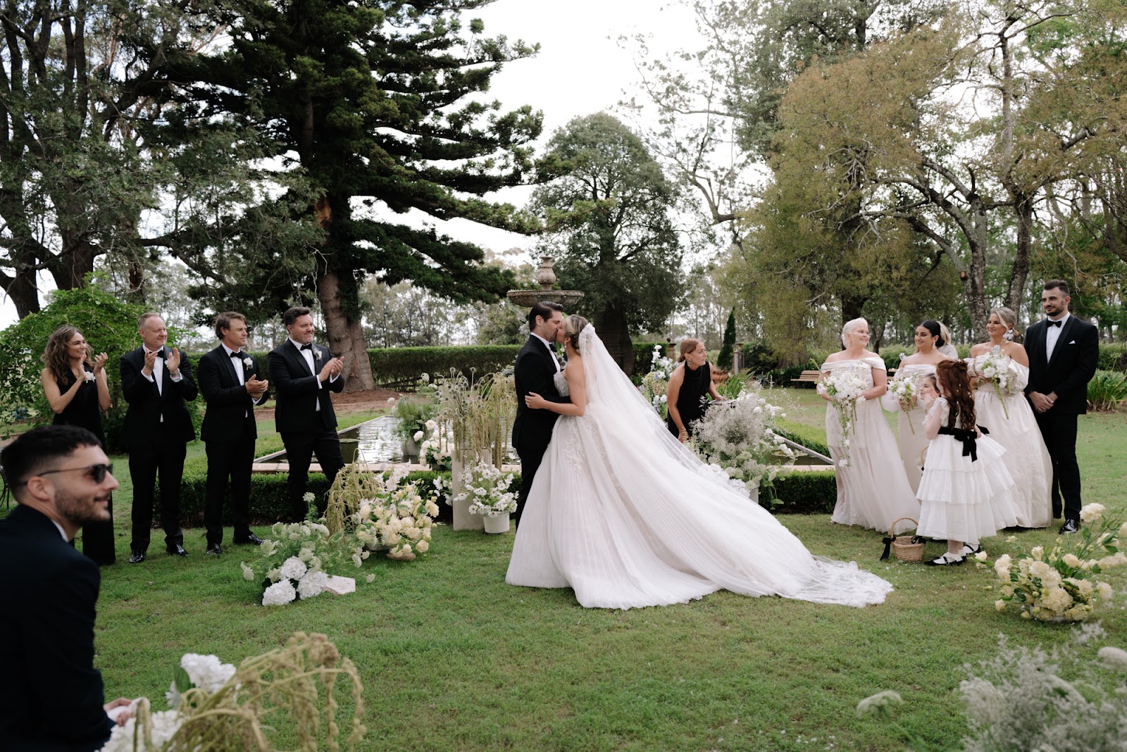 Leah Da Gloria Gets Wedded in Three of Her Own Custom Wedding Gowns