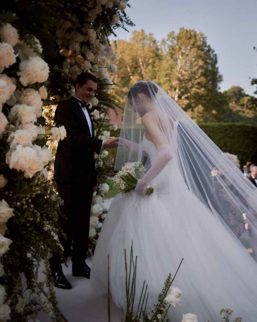 Model Valery Kaufman Marries Dimitri Varsano In An Enchanting Lake Como Wedding