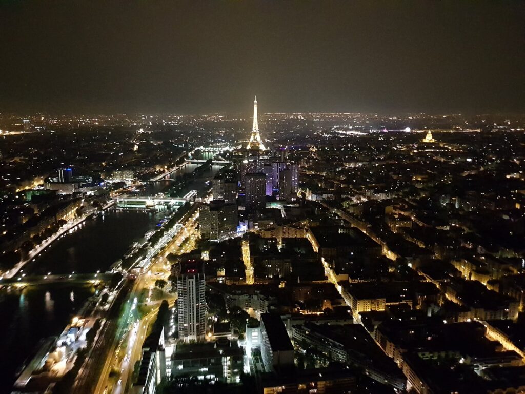 superbe vue de paris