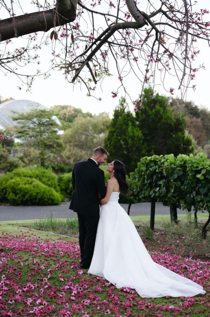 wedding at the national wine centre of australia