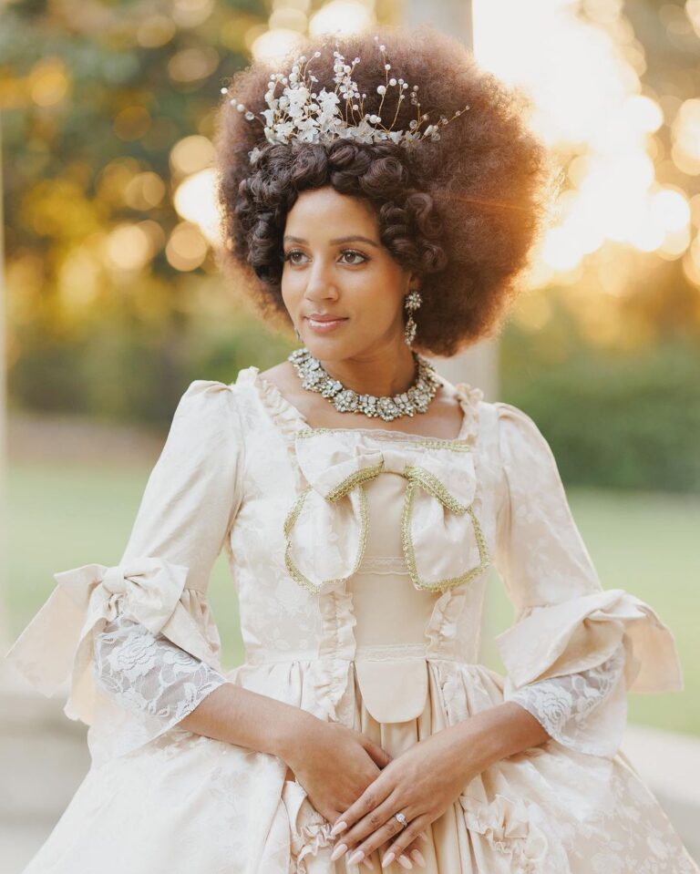 'Star Wars' Actress Philicia Saunders Ties the Knot in Bridgerton(02)