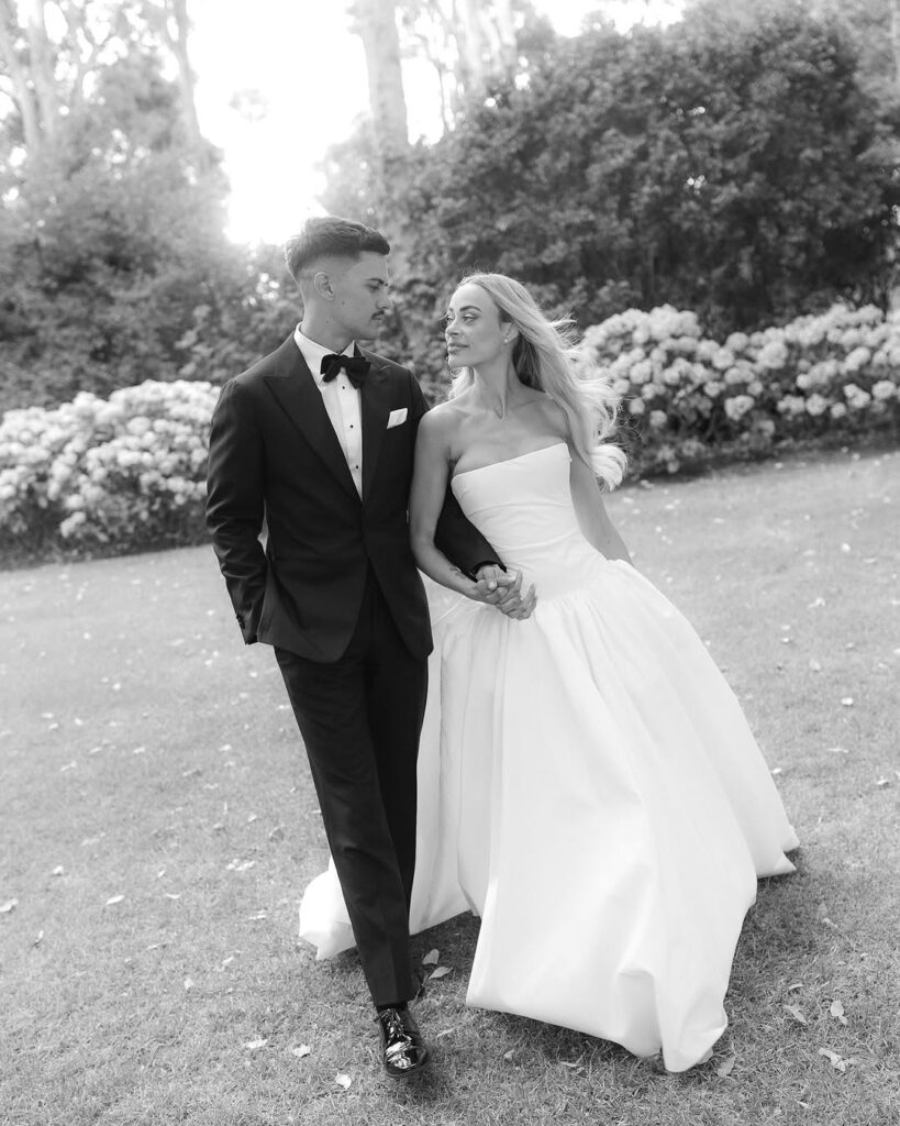 Em Davies & Joel Gambin's Magical Margaret River Wedding 1 Em Davies, Margaret River Wedding, Love Story, Emiliy Davies, Joel Gambin, Influencer wedding, Vogue Australia, Vogue Australia Weddings, Emiliy Davies, Wedding, Em Davies Wedding, Joel Gambin, Margaret River, Margaret River Wedding