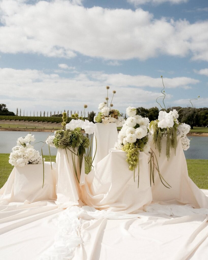 Em Davies & Joel Gambin's Magical Margaret River Wedding 18 Em Davies, Margaret River Wedding, Love Story, Emiliy Davies, Joel Gambin, Influencer wedding, Vogue Australia, Vogue Australia Weddings, Emiliy Davies, Wedding, Em Davies Wedding, Joel Gambin, Margaret River, Margaret River Wedding