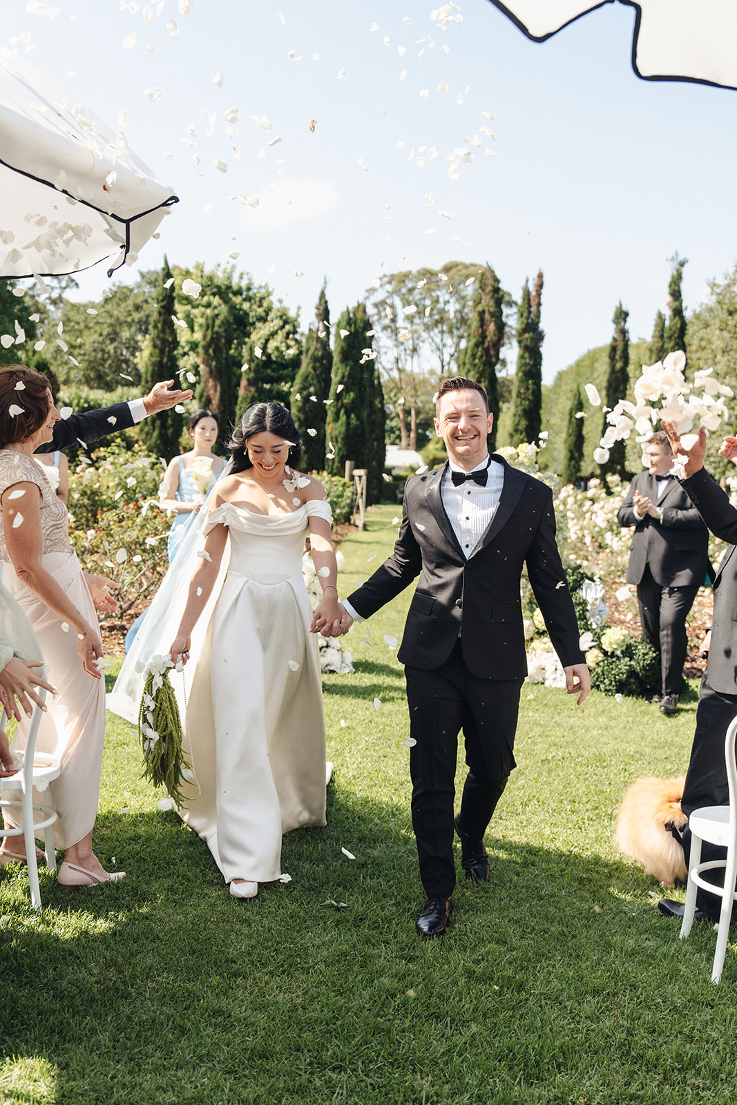 This Chic Garden Wedding Blends Contemporary Aussie Style with Classic European Flair