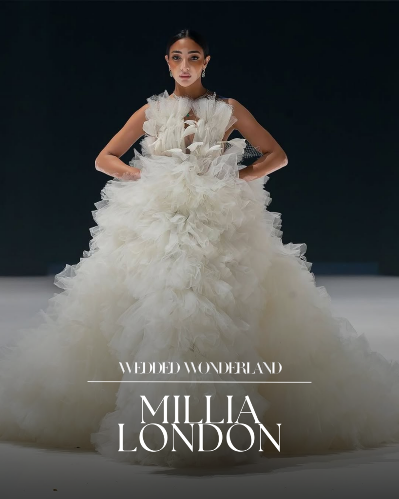 Millia London UK Bridal Designer